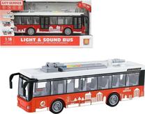 Игрушечный автобус Trifox City Service Light & Sound Bus 511685, белый цв./красный цв.