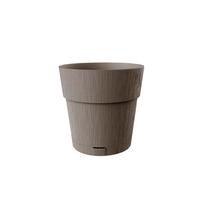 Gėlių vazonas Stefanplast Ethica 2168016, plastikinis, Ø 15 cm, ruda sp.