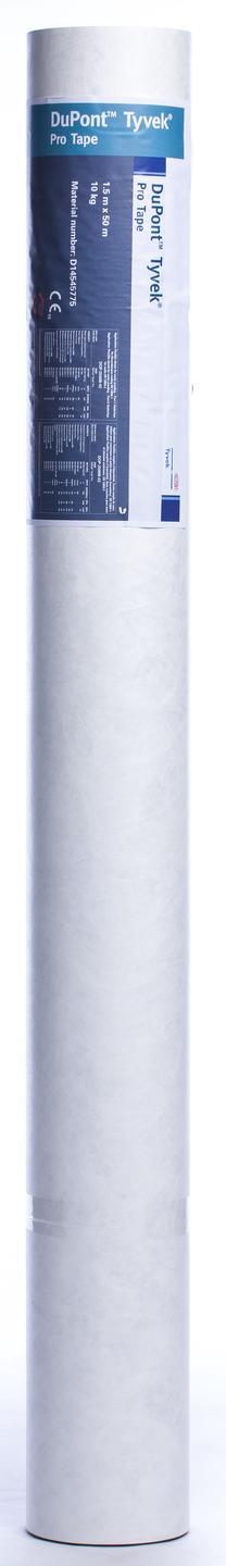 Tentas Tyvek Supro, balta sp., 50 m x 1.5 m