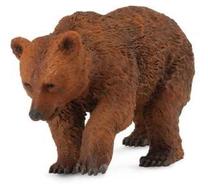 Žaislinė figūrėlė, meška Collecta Wild Life Brown Bear 88561, 6.7 cm, ruda sp.