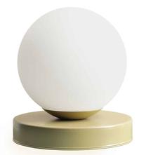 Galda stāvlampas Aldex Ball S, E14, 10W, balta krās./krēmkrāsa krās.