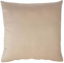 Декоративная подушка Home4you Velvet New, светло-бежевый, 50 см x 50 см