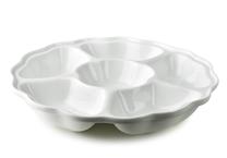 Serviravimo dubuo Mondex Basic, Ø 27 cm, balta sp., porcelianas