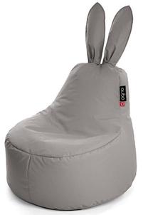 Sėdmaišis Baby Rabbit Pebble Pop Fit, 120 l, šviesiai pilka sp. Prekė su pažeista pakuote.