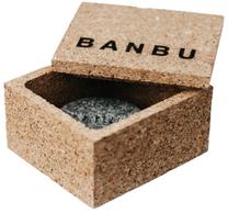 Ящик для хранения косметики Banbu Cork Box 1963-25321, 10 см x 8.9 см, коричневый цв.