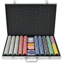 Pokerio žaidimas suaugusiems VLX Poker Set 80185