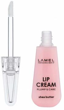 Lūpų balzamas Lamel Lip Cream Plump & Care, 6 ml, milk rose sp., 401