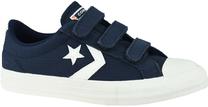 Кроссовки Converse, синий цв./белый цв., 37