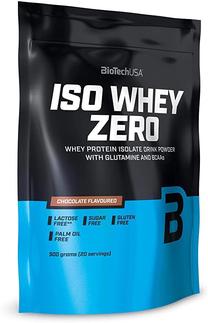 Proteinai BioTech USA Iso Whey Zero, ananasų ir mango skonis, 500 g, 20 vnt.