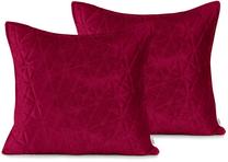 Pagalvės užvalkalas AmeliaHome Laila, raudona, 45 cm x 45 cm, 2 vnt.