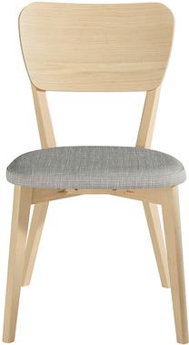 Valgomojo kėdė Home4you Riga, pilka sp., 54 cm x 52 cm x 84 cm