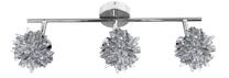 Светильник потолочный Candellux Lighting Split 93-19783, G9, 3 x 40 Вт, серебристый цв. / серебристый цв.