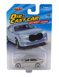 Игрушечная машина MSZ BMW I7, 1:72, (цвет/дизайн выбирается случайным образом)