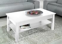 Kavos staliukas Coffee Table, balta sp., 110 cm x 47 cm x 60 cm