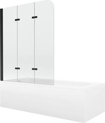 Vonia su sienele, laisvai pastatoma Mexen Vega, 70 cm x 160 cm x 38 cm, stačiakampis, balta sp.