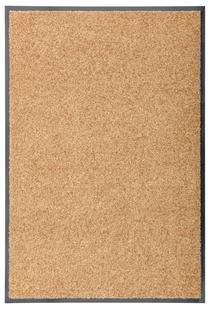 Придверный коврик VLX Washable 323464, кремовый цв., 90 см x 60 см x 0.9 см