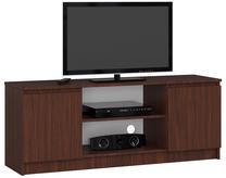 TV galds Akord RTV 2D 1P, valriekstu krās., 40 cm x 140 cm x 55 cm