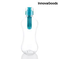 Бутылка для воды InnovaGoods With Carbon Filter, прозрачный цв./зеленый цв., поливинилхлорид (пвх), 0.5 л