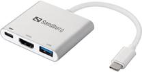 Jungčių stotelė Sandberg 136-00 USB-C Mini Dock HDMI+USB
