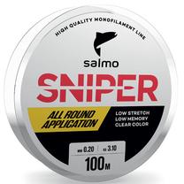 Makšķeraukla Salmo Twine Mono Sniper Clear, caurspīdīga krās.