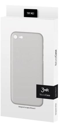 Telefona vāciņš 3MK, balta krās., Apple