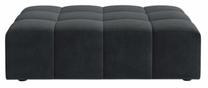 Pufas Cosmopolitan Design Chicago Bluvel 14, pilka sp., 84 cm x 102 cm x 42 cm