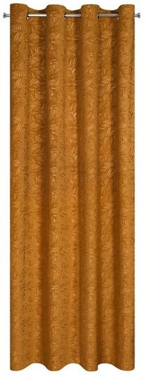Nakts aizkari ZKPI-02, dzeltens krās., 140 cm x 250 cm