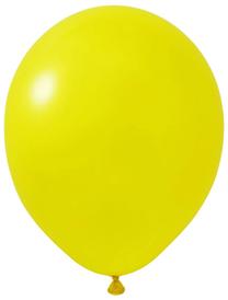 Õhupallide komplekt ovaalsed GoParty Pastel 25 cm, kollane v., 100 tk