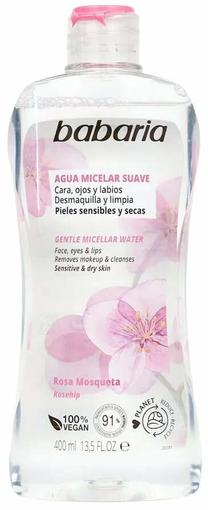 Micelārais ūdens Babaria Rosehip, 400 ml