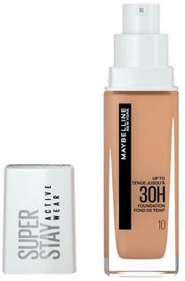 Skystas makiažo pagrindas Maybelline Super Stay Active Wear 30H 10, 10 ivory, 30 ml