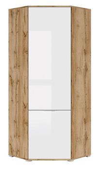 Spinta Zele, ąžuolo sp./balta sp., 78 cm x 78 cm x 195 cm