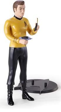 Фигурка-игрушка BendyFigs Star Trek Kirk, 19 см, многоцветный