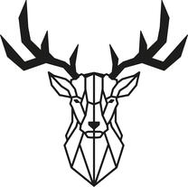 Seinadekoor Wallity Deer 2, 51 cm x 51 cm