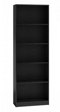 Pastatoma lentyna Shelf Unit, juoda sp., 182 cm x 30 cm x 40 cm
