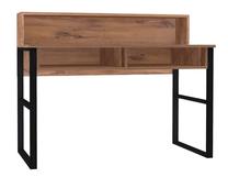 Rakstāmgalds Kalune Design Kemo, 120 cm x 55 cm, 95.8 cm, melns krās./valriekstu krās.
