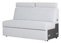 Modulinė sofa Bodzio Lazur, pilka sp., 146 x 81 cm x 97 cm