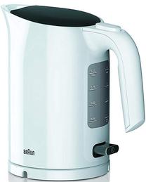Elektrinis virdulys Braun PurEase WK 3000, 1.7 l, balta sp.