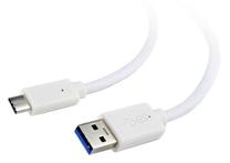 Laidas Gembird USB-C / USB USB C male, USB 3.0 A male, 1.8 m, balta sp.