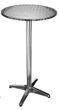Lauko stalas VLX 423949, sidabro sp.