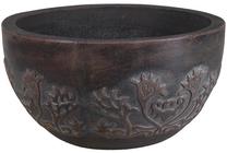 Puķu pods Cement Flower Pot 220303, cementa, Ø 48 cm, brūna krās.