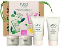 Veido priežiūros priemonių rinkinys Shiseido Waso Essentials On The Go, 90 ml, 5 vnt.