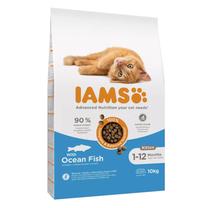 Sausas kačių maistas IAMS Kitten, žuvis, 10 kg