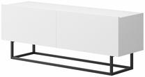 ТВ стол Piaski Enjoy, белый цв., 120 см x 37 см x 47 см