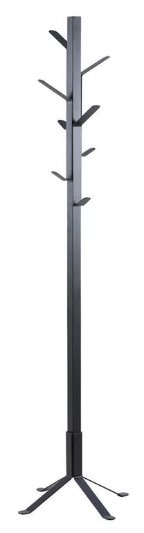 Drabužių kabykla Home4you Vinson, 181 cm, juoda sp.