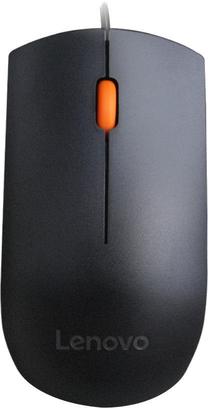 Vadu datora pele Lenovo 300, melna krās.