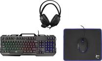 Vadu tastatūras un peles komplekts White Shark CHEYENNE GC-4103, EN, melna krās.