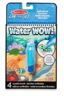 Набор для рисования Melissa & Doug Water Wow Under The Sea, синий цв.