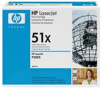 Тонер HP LaserJet 51X Q7551X, черный цв.