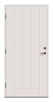 Дверь Viljandi Cello 02, левосторонняя, белый цв., 209 x 89 x 6.2 см