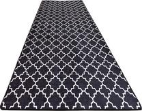Kiliminis takas Conceptum Hypnose Kupa 882CHL2766, balta sp./juoda sp., 300 cm x 100 cm